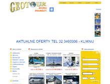 Tablet Screenshot of geotour.pl