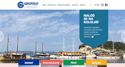 Desktop Screenshot of geotour.cz